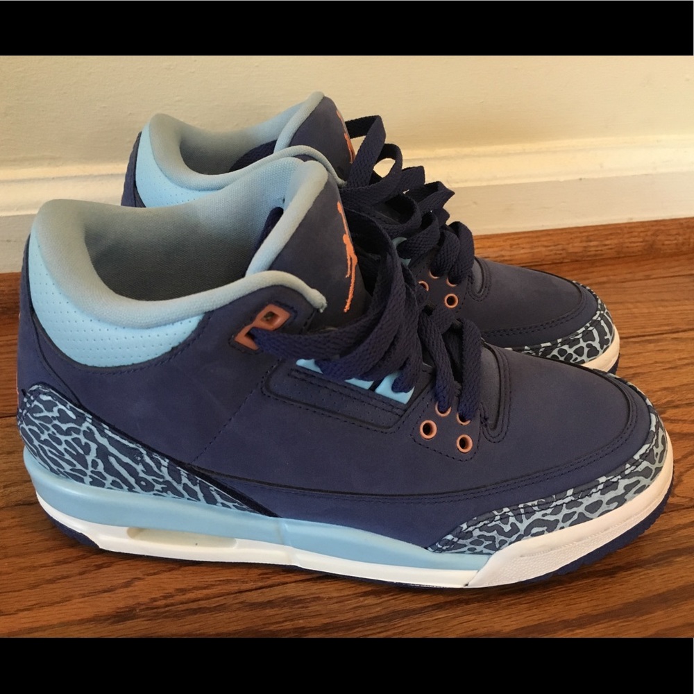 🔥Air Jordan 3 RETRO “PURPLE DUST” Kids. PREOWNED